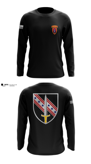 Long Sleeve Performance Shirt, 6/54th SFAB, National Guard, Teamtime, Team time, sublimation, custom sports apparel, team uniforms, spirit wear, spiritwear, sports uniforms, custom shirts, team store, custom team store, fundraiser sports, apparel fundraiser