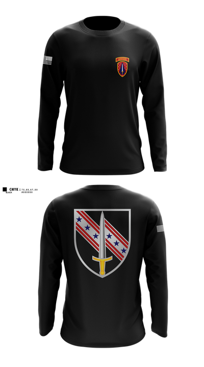 6/54th Security Force Assistance Brigade Long Sleeve Performance Shirt 1