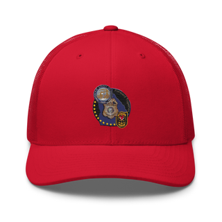 Police Department Academy 4041220 Retro Trucker Hat | Yupoong 6606