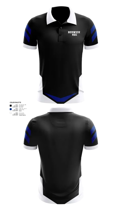 Berwick Rec 68828013 Short Sleeve Performance Polo - 21