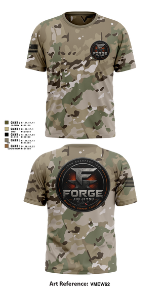 Short Sleeve Performance Shirt, Forge Jiu Jitsu, , Teamtime, Team time, sublimation, custom sports apparel, team uniforms, spirit wear, spiritwear, sports uniforms, custom shirts, team store, custom team store, fundraiser sports, apparel fundraiser