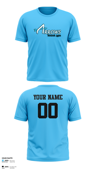 Short Sleeve Performance Shirt, Arrows, Softball, Teamtime, Team time, sublimation, custom sports apparel, team uniforms, spirit wear, spiritwear, sports uniforms, custom shirts, team store, custom team store, fundraiser sports, apparel fundraiser