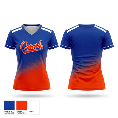 Crush Women's Short Sleeve V-neck Shirt - 10