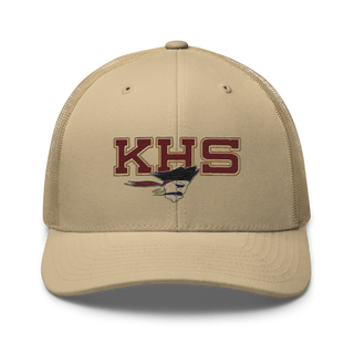 Kingston High School Cheer 38639250 Retro Trucker Hat | Yupoong 6606