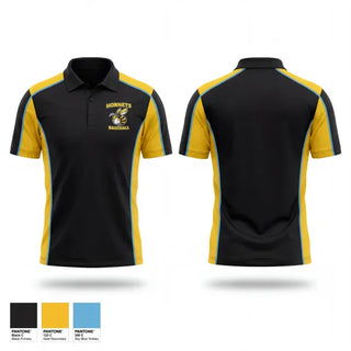 Short Sleeve Performance Polo, HORNETS, Baseball, Teamtime, Team time, sublimation, custom sports apparel, team uniforms, spirit wear, spiritwear, sports uniforms, custom shirts, team store, custom team store, fundraiser sports, apparel fundraiser
