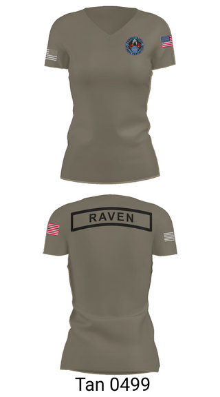 Womens Short Sleeve Vneck Shirt, Phoenix Raven Instrutor, , Teamtime, Team time, sublimation, custom sports apparel, team uniforms, spirit wear, spiritwear, sports uniforms, custom shirts, team store, custom team store, fundraiser sports, apparel fundraiser