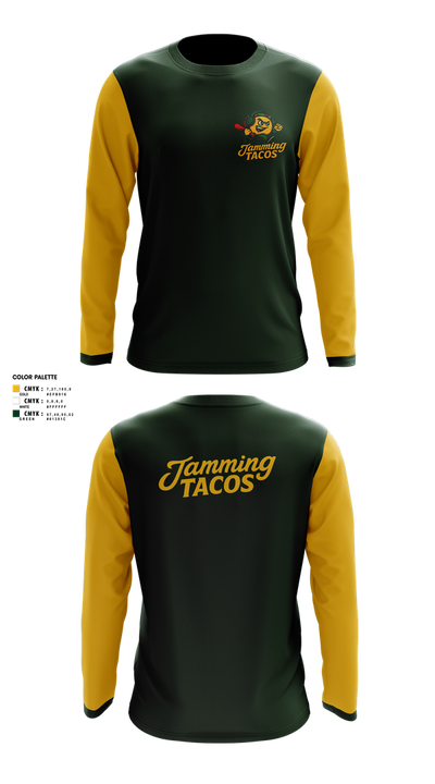 Jamming Tacos 24022606 Long Sleeve Performance Shirt 5