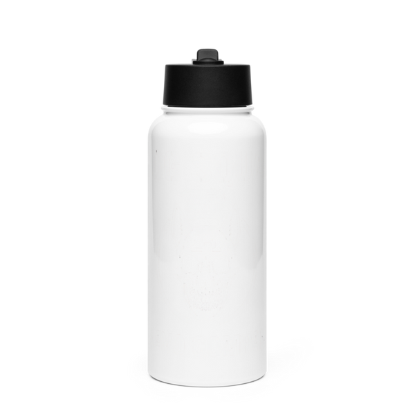 4th ID 45646437 Stainless Steel Water Bottle with a Straw Lid