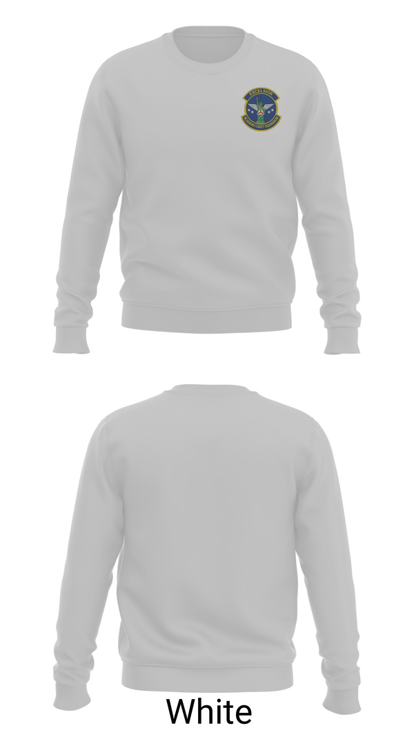 Crew Neck Sweatshirt, Academy Cadet Squadron, Air Force, Teamtime, Team time, sublimation, custom sports apparel, team uniforms, spirit wear, spiritwear, sports uniforms, custom shirts, team store, custom team store, fundraiser sports, apparel fundraiser