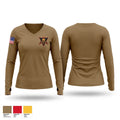143rd RSG Women's Long Sleeve V-neck Shirt - 1