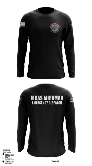 Long Sleeve Performance Shirt, MCAS Miramar Emergency Dispatch, Marines, Teamtime, Team time, sublimation, custom sports apparel, team uniforms, spirit wear, spiritwear, sports uniforms, custom shirts, team store, custom team store, fundraiser sports, apparel fundraiser