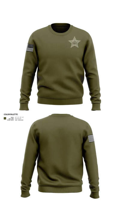 Hendry county sheriff 15688650 Crew Neck Sweatshirt - 22