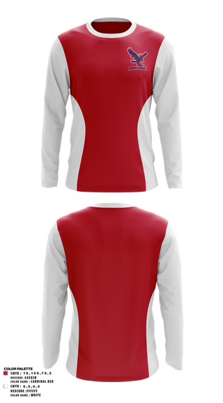Long Sleeve Performance Polo, Academy of Careers and Exploration Football, , Teamtime, Team time, sublimation, custom sports apparel, team uniforms, spirit wear, spiritwear, sports uniforms, custom shirts, team store, custom team store, fundraiser sports, apparel fundraiser