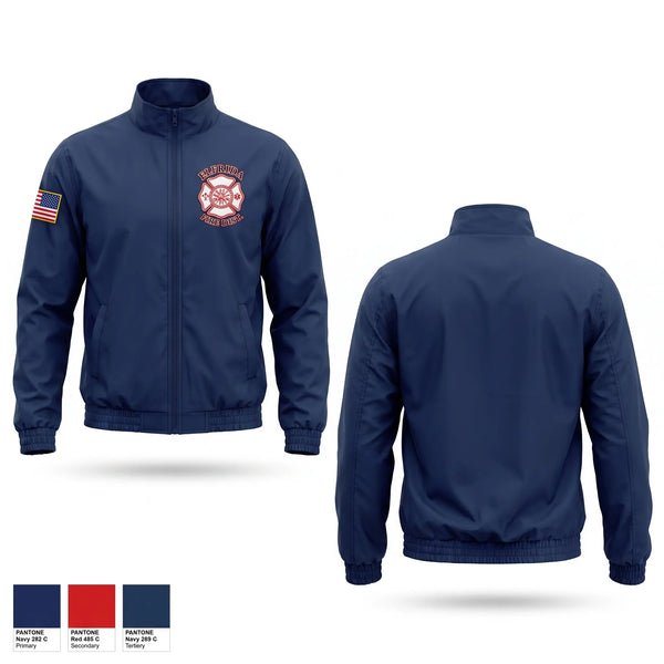 Windbreaker, Elfrida Fire DIstrict, Fire Department, Teamtime, Team time, sublimation, custom sports apparel, team uniforms, spirit wear, spiritwear, sports uniforms, custom shirts, team store, custom team store, fundraiser sports, apparel fundraiser