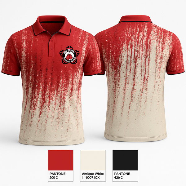 Short Sleeve Performance Polo, ROC Boxing, Wrestling, Teamtime, Team time, sublimation, custom sports apparel, team uniforms, spirit wear, spiritwear, sports uniforms, custom shirts, team store, custom team store, fundraiser sports, apparel fundraiser