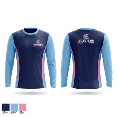 La Plata Lady Warriors Long Sleeve Performance Shirt - 1