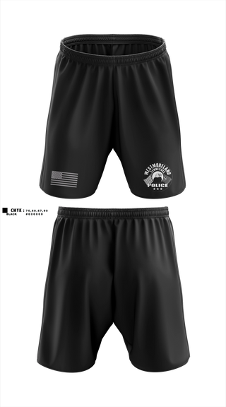 Athletic Shorts With Pockets, Westmoreland PD, Police, Teamtime, Team time, sublimation, custom sports apparel, team uniforms, spirit wear, spiritwear, sports uniforms, custom shirts, team store, custom team store, fundraiser sports, apparel fundraiser