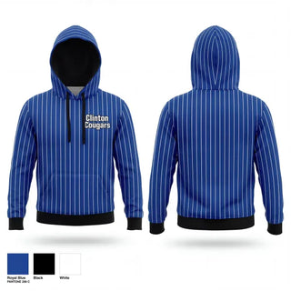 Hoodie, Clinton Cougars, Baseball, Teamtime, Team time, sublimation, custom sports apparel, team uniforms, spirit wear, spiritwear, sports uniforms, custom shirts, team store, custom team store, fundraiser sports, apparel fundraiser