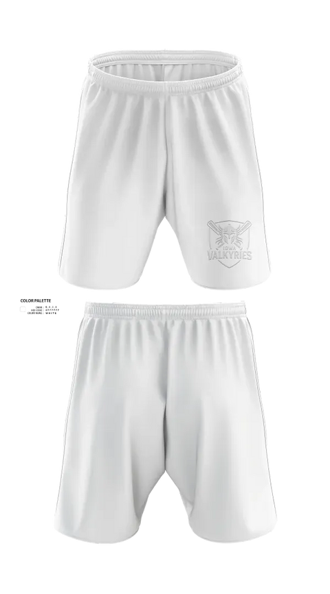 Athletic Shorts With Pockets, Eastern Iowa Valkyries, Softball, Teamtime, Team time, sublimation, custom sports apparel, team uniforms, spirit wear, spiritwear, sports uniforms, custom shirts, team store, custom team store, fundraiser sports, apparel fundraiser