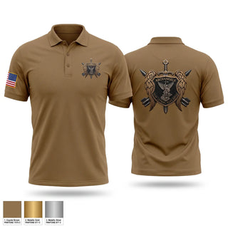 Short Sleeve Performance Polo, Archangels, Army, Teamtime, Team time, sublimation, custom sports apparel, team uniforms, spirit wear, spiritwear, sports uniforms, custom shirts, team store, custom team store, fundraiser sports, apparel fundraiser