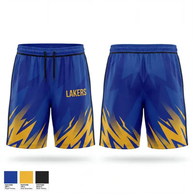 Lakers 15552823 Athletic Shorts With Pockets - 1