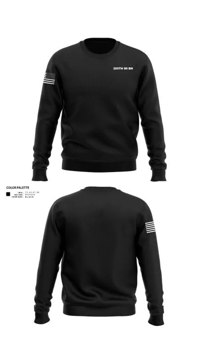 205th MI BN 65098628 Crew Neck Sweatshirt - 20