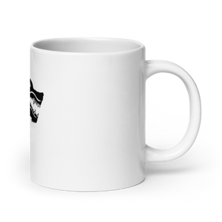 Arctic Wolves 45055570 White Glossy Mug - Large