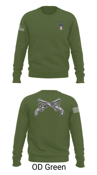 Crew Neck Sweatshirt, 712th MP Co, , Teamtime, Team time, sublimation, custom sports apparel, team uniforms, spirit wear, spiritwear, sports uniforms, custom shirts, team store, custom team store, fundraiser sports, apparel fundraiser