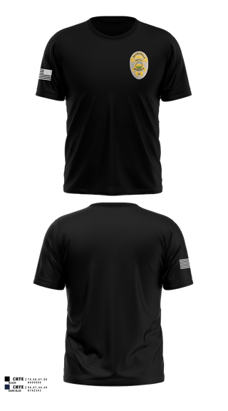 Short Sleeve Performance Shirt, McCordsville Police Department, Police, Teamtime, Team time, sublimation, custom sports apparel, team uniforms, spirit wear, spiritwear, sports uniforms, custom shirts, team store, custom team store, fundraiser sports, apparel fundraiser