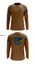 55th Public Affairs Company Long Sleeve Performance Shirt - 100