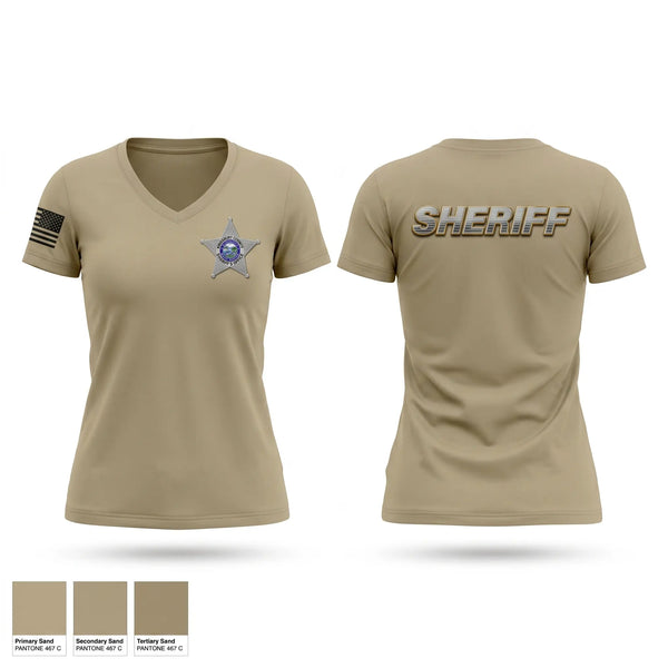 Womens Short Sleeve Vneck Shirt, M.Jenkins, Police, Teamtime, Team time, sublimation, custom sports apparel, team uniforms, spirit wear, spiritwear, sports uniforms, custom shirts, team store, custom team store, fundraiser sports, apparel fundraiser