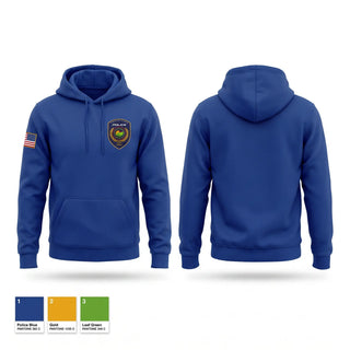 Hoodie, FOREST PARK POLICE, Police, Teamtime, Team time, sublimation, custom sports apparel, team uniforms, spirit wear, spiritwear, sports uniforms, custom shirts, team store, custom team store, fundraiser sports, apparel fundraiser
