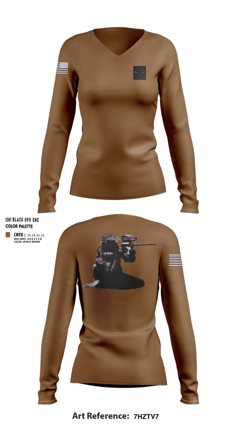Womens Long Sleeve Vneck Shirt, Franklin, , Teamtime, Team time, sublimation, custom sports apparel, team uniforms, spirit wear, spiritwear, sports uniforms, custom shirts, team store, custom team store, fundraiser sports, apparel fundraiser