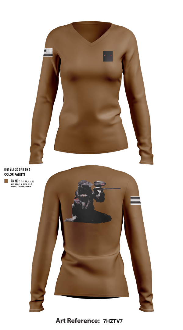 Womens Long Sleeve Vneck Shirt, Franklin, , Teamtime, Team time, sublimation, custom sports apparel, team uniforms, spirit wear, spiritwear, sports uniforms, custom shirts, team store, custom team store, fundraiser sports, apparel fundraiser