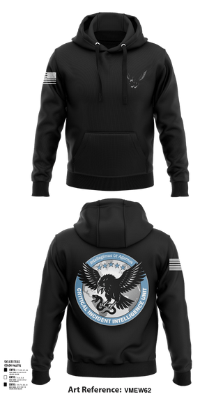Hoodie, Critical Incident Intelligence Unit, , Teamtime, Team time, sublimation, custom sports apparel, team uniforms, spirit wear, spiritwear, sports uniforms, custom shirts, team store, custom team store, fundraiser sports, apparel fundraiser