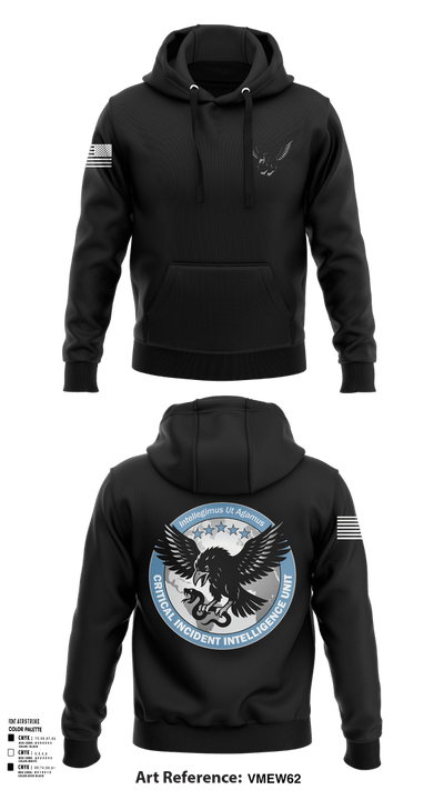 Critical Incident Intelligence Unit 55950160 Hoodie - 102
