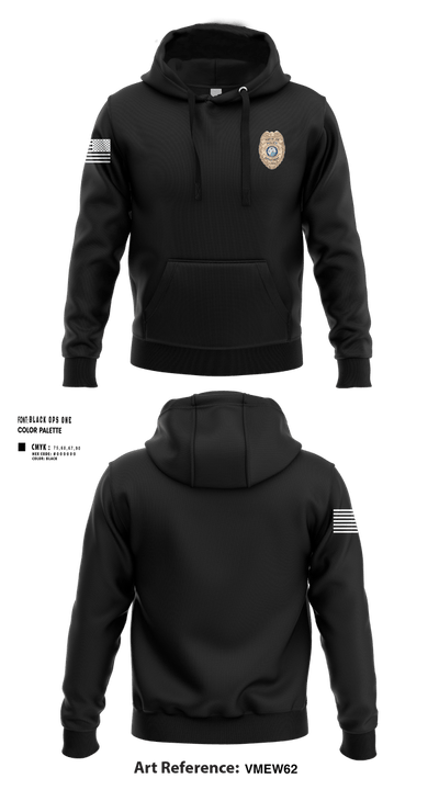 Port St. Joe Police Department 39713109 Hoodie - 1