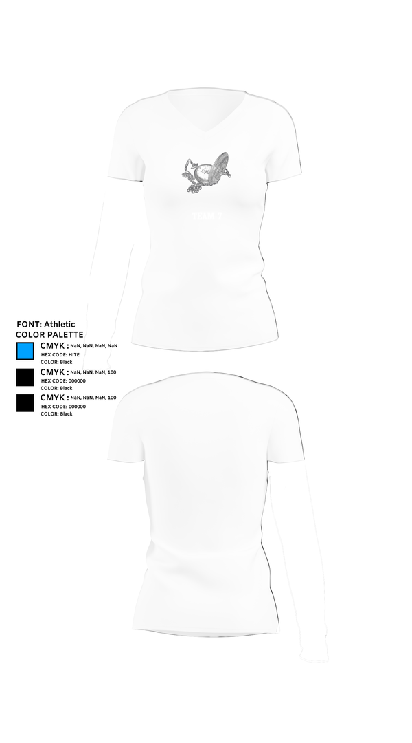 Womens Short Sleeve Vneck Shirt, Team 7, E-Sports, Teamtime, Team time, sublimation, custom sports apparel, team uniforms, spirit wear, spiritwear, sports uniforms, custom shirts, team store, custom team store, fundraiser sports, apparel fundraiser