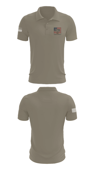 VFW Post 10648 14748257 Short Sleeve Performance Polo - 30