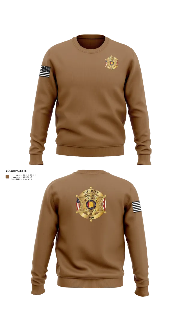 Crew Neck Sweatshirt, Marshall county sheriffs office, , Teamtime, Team time, sublimation, custom sports apparel, team uniforms, spirit wear, spiritwear, sports uniforms, custom shirts, team store, custom team store, fundraiser sports, apparel fundraiser