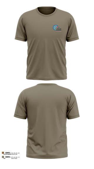Old School Cotton Feel Shirt, Climate Solutions Air conditioning & Refrigeration LLC, , Teamtime, Team time, sublimation, custom sports apparel, team uniforms, spirit wear, spiritwear, sports uniforms, custom shirts, team store, custom team store, fundraiser sports, apparel fundraiser