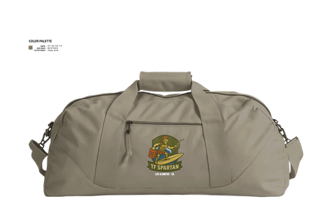Duffle Bag, Task Force Spartan, , Teamtime, Team time, sublimation, custom sports apparel, team uniforms, spirit wear, spiritwear, sports uniforms, custom shirts, team store, custom team store, fundraiser sports, apparel fundraiser