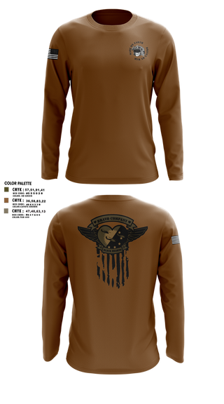 Long Sleeve Performance Shirt, B/4-3 Assault Helicopter Battalion, , Teamtime, Team time, sublimation, custom sports apparel, team uniforms, spirit wear, spiritwear, sports uniforms, custom shirts, team store, custom team store, fundraiser sports, apparel fundraiser