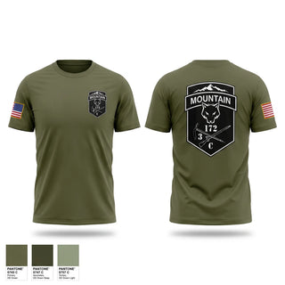 Old School Cotton Feel Shirt, C-CO 3/172 INF MTN, National Guard, Teamtime, Team time, sublimation, custom sports apparel, team uniforms, spirit wear, spiritwear, sports uniforms, custom shirts, team store, custom team store, fundraiser sports, apparel fundraiser
