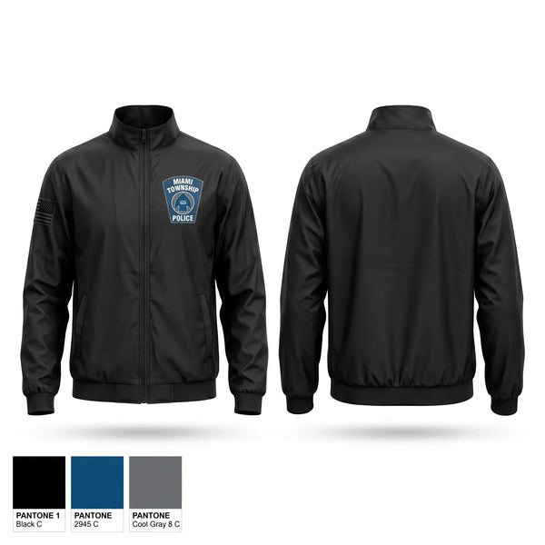 Windbreaker, Miami Township Police K9, Police, Teamtime, Team time, sublimation, custom sports apparel, team uniforms, spirit wear, spiritwear, sports uniforms, custom shirts, team store, custom team store, fundraiser sports, apparel fundraiser