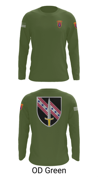 Long Sleeve Performance Shirt, 6/54th SFAB, National Guard, Teamtime, Team time, sublimation, custom sports apparel, team uniforms, spirit wear, spiritwear, sports uniforms, custom shirts, team store, custom team store, fundraiser sports, apparel fundraiser