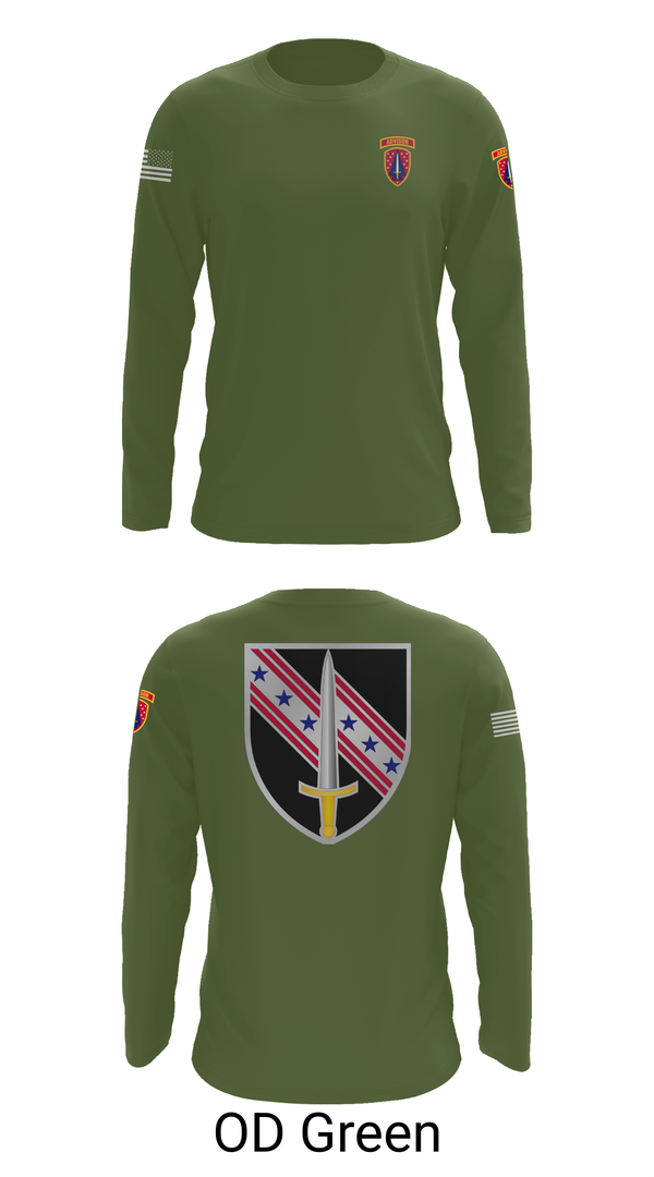 Long Sleeve Performance Shirt, 6/54th SFAB, National Guard, Teamtime, Team time, sublimation, custom sports apparel, team uniforms, spirit wear, spiritwear, sports uniforms, custom shirts, team store, custom team store, fundraiser sports, apparel fundraiser