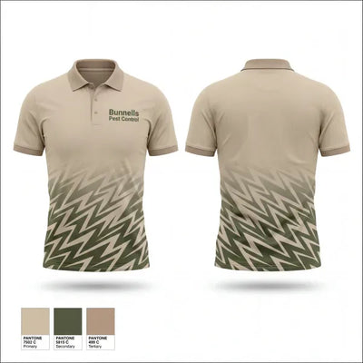 Bunnell’s Pest Control 65607995 Short Sleeve Performance Polo - 1