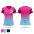 Pompano Beach Riptide Women's Short Sleeve V-neck Shirt - 1
