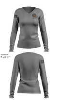 Hahira Police Department Women's Long Sleeve V-neck Shirt - 21